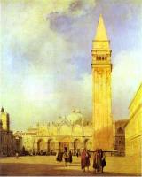 Richard Parkes Bonington - Piazza San Marco, Venice